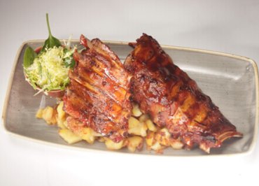 Coaste de porc cu cartofi